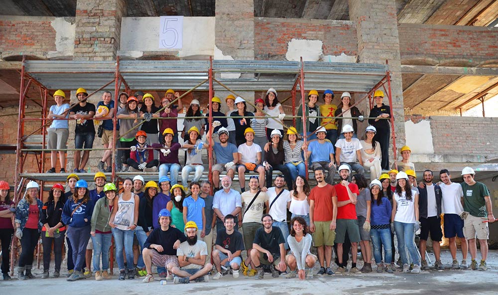 Manifattura Urbana, La Fornace Berceto Cantiere -2014 gruppo
